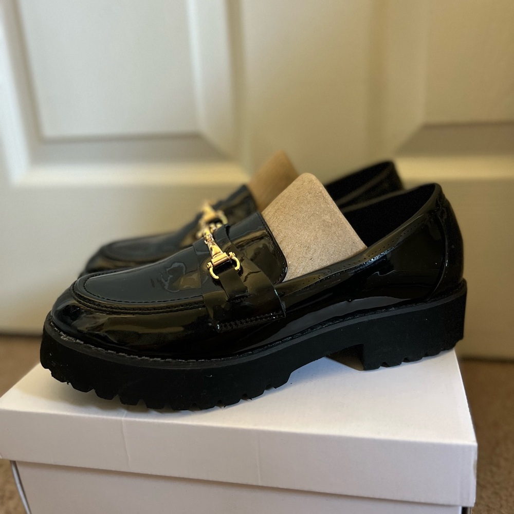 Princess Polly Capri Loafers Black